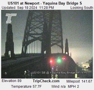 webcam newport oregon|Yaquina Bay Bridge 